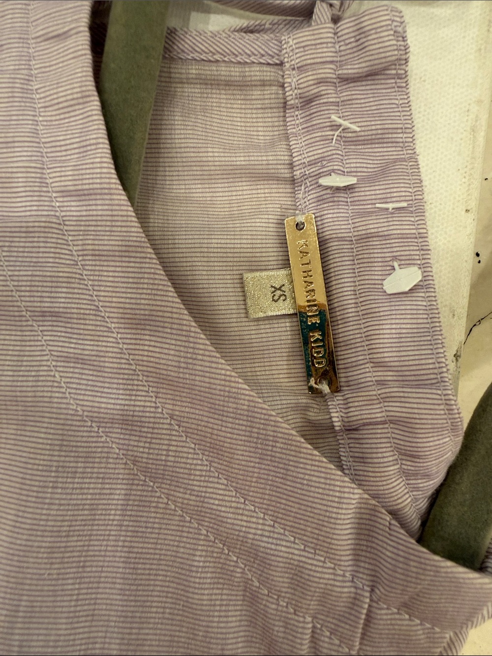 Lavender Ruffle One-Piece Dress - Picture 3 of 4